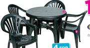 CenPlast Garden Chair-For 4