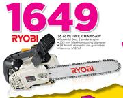 Ryobi 36cc Petrol Chainsaw