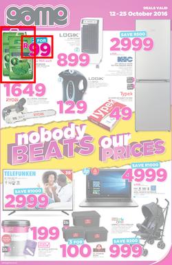 Game : Nobody Beats Our Prices (12 Oct - 25 Oct 2016), page 1