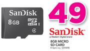 SanDisk 8GB Micro SD Card