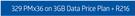 HP 250 G5 Notebook-On 3GB Data Price Plan + R216