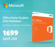 Microsoft Office Home Student 2016 Medialess