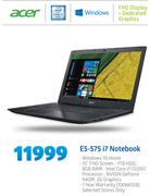Acer E5-575 i7 Notebook