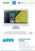 Acer AC20 All In One Desktop-On 3GB Data Price Plan + R216