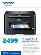 Brother MFC-J2720 4 In 1 Inkjet Multifunction