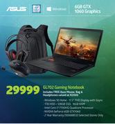 Asus GL702 Gaming Notebook
