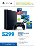 PS4 500GB Console Bundle