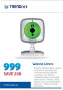 Trendnet Wireless Camera