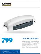 Fellowes Lunar A4 Laminator
