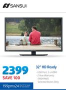 Sansui 32" HD Ready TV