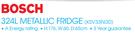 Bosch 324Ltr Metallic Fridge KSV33NI30