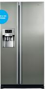 Samsung 524Ltr Silver Side By Side Fridge Freezer RS21HDTPN1