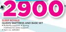 Sleep Royale Queen Mattress And Base Set