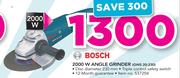 Bosch 2000W Angle Grinder GWS 20-230