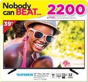 Telefunken 39" Full HD LED TV TLEDD-39FHD A