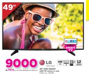 LG 49" UHD Smart LED TV 49UH617V AFB