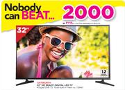 Skyworth 32" HD Ready Digital LED TV