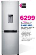 Samsung 360Ltr Silver Bottom Freezer Fridge RB29HWR3DSA U