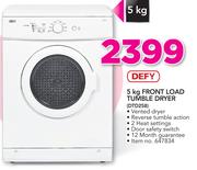 Defy 5Kg Front Load Tumble Dryer DTD258