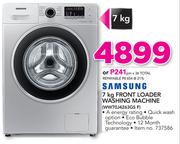 Samsung 7Kg Front Loader Washing Machine WW70J4263GS F