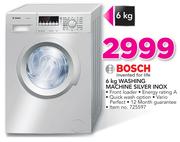 Bosch 6Kg Washing Machine Silver Inox