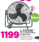 Logik 60cm Industrial Floor Fan