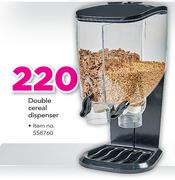 Double Cereal Dispenser