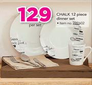 Chalk 12 Piece Dinner Set-Per Set