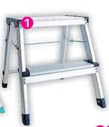 Home Quip 2 Step Stool Aluminium