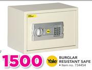 Yale Burglar Resistant Safe