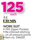 Ethnix Work Suit