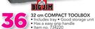 Big Jim 32cm Compact Toolbox