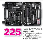 141 Piece Toolkit With Case
