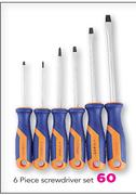 Fragram 6 Piece Screwdriver Set