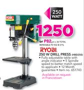 Ryobi 250W Drill Press HBD250