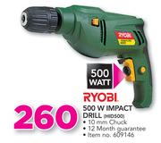 Ryobi 500W Impact Drill HID500