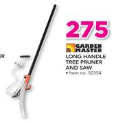 Garden Master Long Handle Tree Pruner And Saw