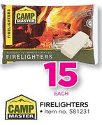 Camp Master Firelighters-Each