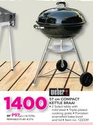 Weber 57cm Compact Kettle Braai