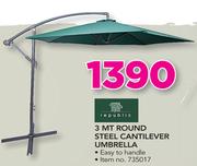 Republic 3 MT Round Steel Cantilever Umbrella