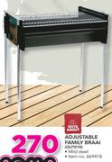 Out And About Adjustable Family Braai OUT010