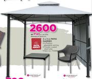 Out And About 3 x 3m Patio Gazebo