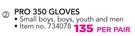 Kookaburra Pro 350 Gloves-Per Pair