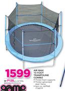 Bounceking Air max 10 Foot Trampoline Combo