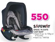 Safeway Snug 'N Safe Car Seat