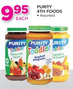 Purity 4th Foods Assorted-Each