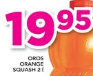 Oros Orange Squash-2Ltr
