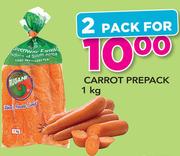 Carrot Prepack-2 x 1kg