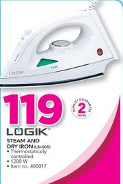 logik handheld garment steamer