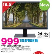 Telefunken 19.5" LED Monitor TM-20N56